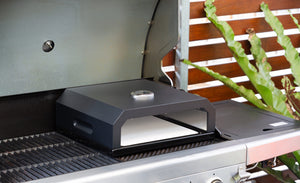 Pizza Oven Box | Built-in Thermometer
