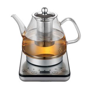 1.2L Digital Glass Kettle | Electric Tea Pot & Infuser, 800W