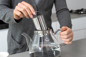 1.2L Digital Glass Kettle | Electric Tea Pot & Infuser, 800W
