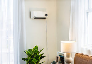 Wall-Mounted Heater & Fan | Remote Control