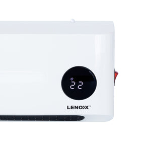 Wall-Mounted Heater & Fan | Remote Control