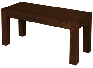 Amsterdam Solid Timber Bench | 90 x 35 cm | Mahogany