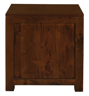 Amsterdam 2 Drawer Bedside Table | Mahogany
