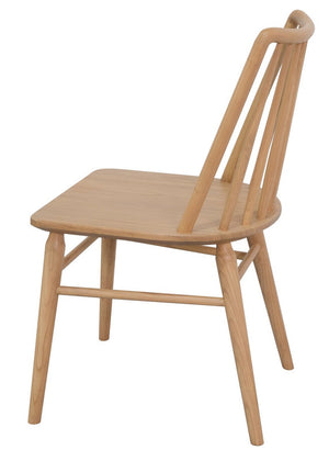 Riviera Solid Oak Dining Chair | Set of 2 | Natural
