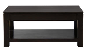 Amsterdam 2-Drawer Coffee Table | Chocolate Finish