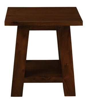 Tokyo Solid Mahogany Timber Lamp Table | Mahogany