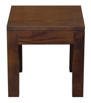 Amsterdam Solid Timber Lamp Table | Mahogany