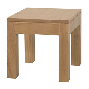 Amsterdam Solid Timber Lamp Table | Natural