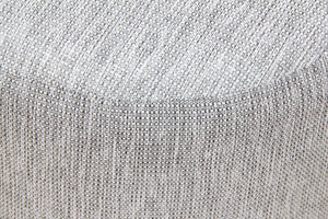 Manhattan Round Ottoman | Dark Grey