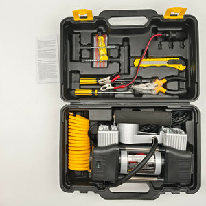 4WD Car Air Compressor | 12V 150PSI | Portable Tyre Deflator & Inflator | Truck