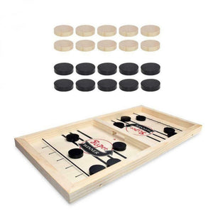 Fast Sling Puck Game | Paced SlingPuck | Winner Board Game | Family Party Toys | Chess Set
