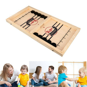 Fast Sling Puck Game | Paced SlingPuck | Winner Board Game | Family Party Toys | Chess Set