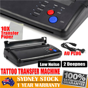 ABS Tattoo Transfer Copier Printer Machine | Thermal Stencil Paper Body Art Maker