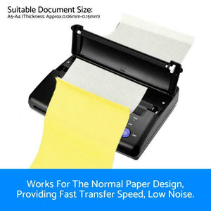 ABS Tattoo Transfer Copier Printer Machine | Thermal Stencil Paper Body Art Maker