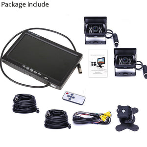 7" Waterproof Monitor Reversing Kit | For Truck | Caravan