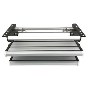 Aluminium Double Caravan Step | Pull Out Folding Steps | For Road RV Camper Trailer