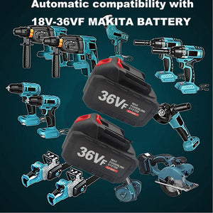 2x 7.0Ah 18V-36VF Li-ion Battery | Makita Battery LXT | BL1850 | BL1860B | BL1830 | BL1815