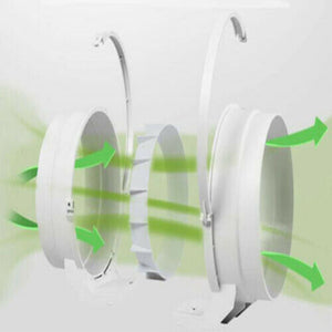 Extractor Fan | 8" Inch | Remote Duct | Hydroponic Air Circulation | Exhaust Vent