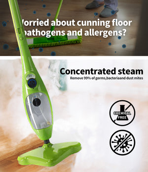 Steam Mop Handheld Carpet Cleaner | High Pressure Steamer | Floor Cleaning | 1300W