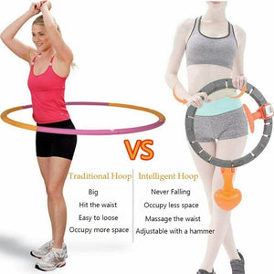 Smart Auto-Spinning Hula Hoop | Lose Weight Exercise | Detachable Portable LCD AU