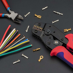 Assorted Waterproof Insulated Electrical Wiring Connectors | Crimp Terminals | Pliers