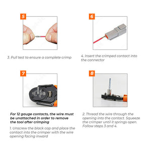 1000PCS Deutsch DT Connector Plug Kit | With Genuine Deutsch Crimp Tool | Auto Marine