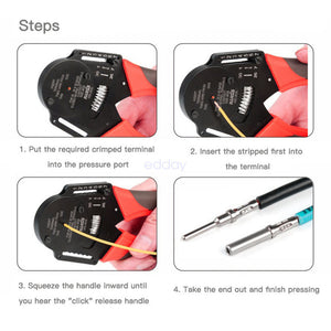 Black 1700X Deutsch DT Connector Kit | Genuine Deutsch Crimp Tool | Auto Marine