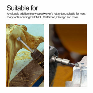 20pcs Diamond Grinding Heads | Mini Drill Burrs Bit Set | 3mm Shank | For Rotary Tool