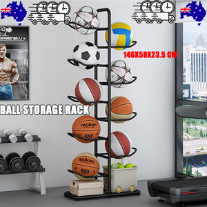 Basketball Soccer Storage Rack | Sport Ball Organizer | Ball Holder Display Stand