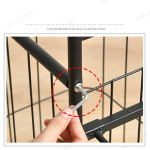 Basketball Soccer Storage Rack | Sport Ball Organizer | Ball Holder Display Stand | With Basket