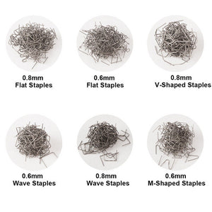 2200PCS Plastic Welder Garage Tool | Hot Staple Staplers | Bumper Repair Welding Kit