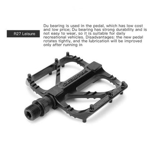 1 Pair Bicycle Pedals | Mountain & Road Bike Anti-Slip Bearing Pedals