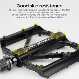 1 Pair Bicycle Pedals | Mountain & Road Bike Anti-Slip Bearing Pedals