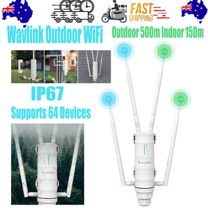 WAVLINK AC1200 Outdoor WiFi | Dual Band Long Range Aerial | HD4 Extender | WiFi Router