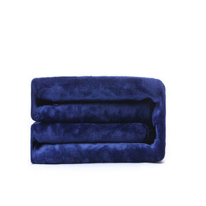 Double-Side Flannel Heated Electric Throw Rug | Blanket | Fast Heating | Warm Washable | BLUE