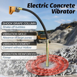 Electric Concrete Cement Vibrator | 1800W Handheld | With Flexible Hose