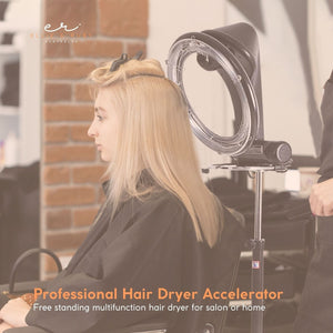 New Standing Hair Dryer Accelerator | Colour 360 Rotating | Halo Rolling Salon Equipment