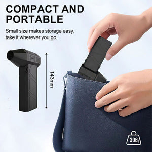 Mini Jet Fan Dry Blower | 130000 RPM | Multifunctional | Turbo Fan | Powerful & Compact