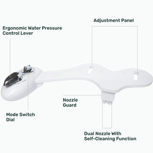 Toilet Bidet Seat Spray | Hygiene Water Wash Clean | Sanitation Bathroom Attachment