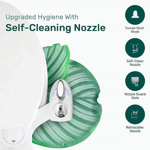 Toilet Bidet Seat Spray | Hygiene Water Wash Clean | Sanitation Bathroom Attachment