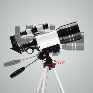 Astronomical Telescope 150x With Tripod Phone Adapter Monocular Moon Observation