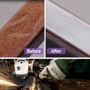 10 X 125mm x 22mm Poly Strip Disc Wheel | Paint & Rust Removal Clean Grinder