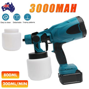 Cordless High Pressure Airless Spray Gun | Paint Sprayer for Makita 36V Battery | AU