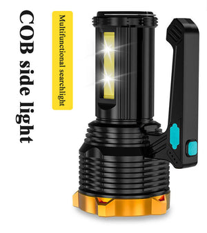 Most Powerful 1200000lm LED Flashlight | Super Bright Torch Lamp | USB Rechargeable