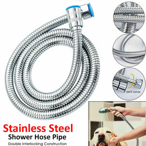 Shower Head Hose | 3M Stainless Steel | Bathroom Flexible Tube | Replacement Pipe | AU Standard