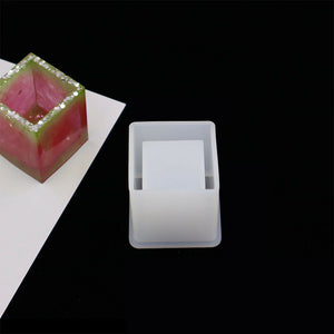 Silicone Mold for Resin Epoxy | Crystal Crafts | Pot Pen Holder Mould | DIY