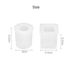 Silicone Mold for Resin Epoxy | Crystal Crafts | Pot Pen Holder Mould | DIY