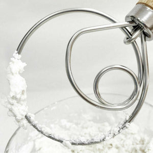 Large Wire Whisk | 13" | Stainless Steel | Dough & Bread Mixing Tool