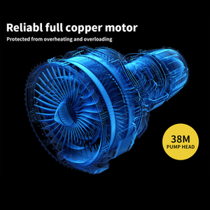 12V Caravan Water Pump | High Pressure | Self-priming | RV Camping Boat | 70PSI | 20.8L/M