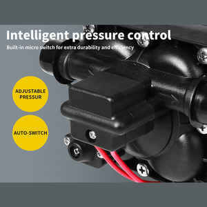 12V Caravan Water Pump | High Pressure | Self-priming | RV Camping Boat | 70PSI | 20.8L/M